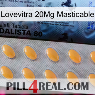 Lovevitra Chewable 20Mg 44